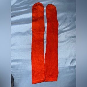 Orange Knee socks